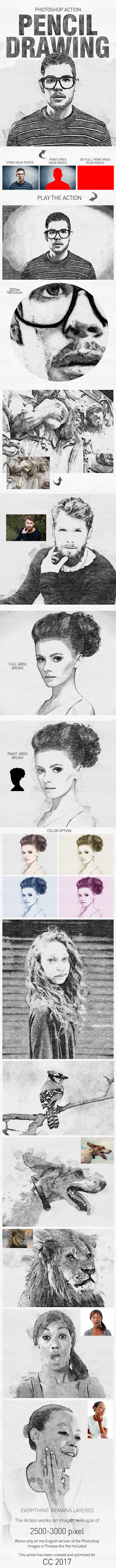 GraphicRiver Pencil Drawing Action 20910762 GraphicRiver Pencil Drawing Action 20910762