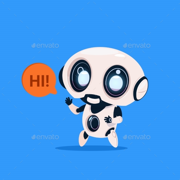 Robot Says Hi - Computers Technology