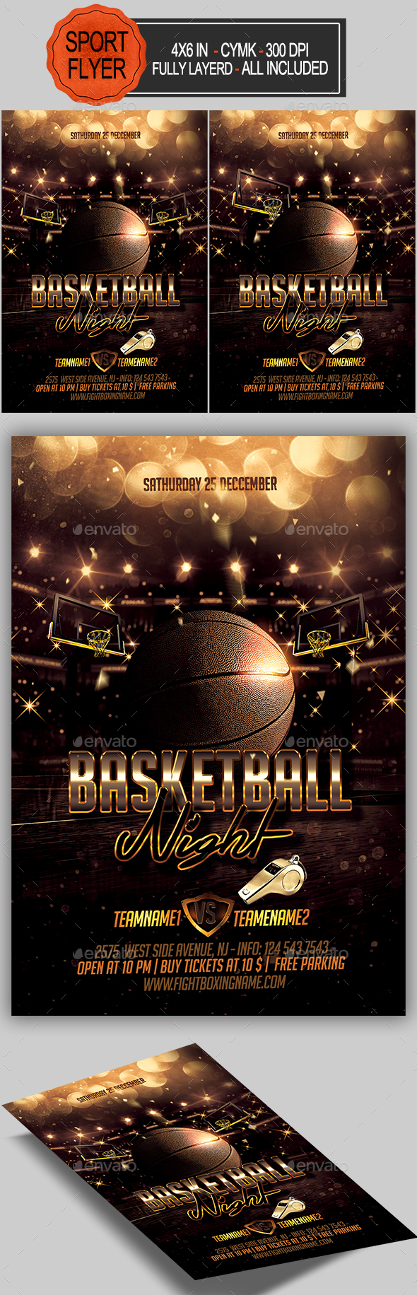 Basketball Flyer - Sports Events