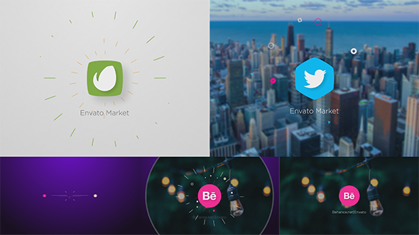 Dots Connection Logo - VideoHive 20912326