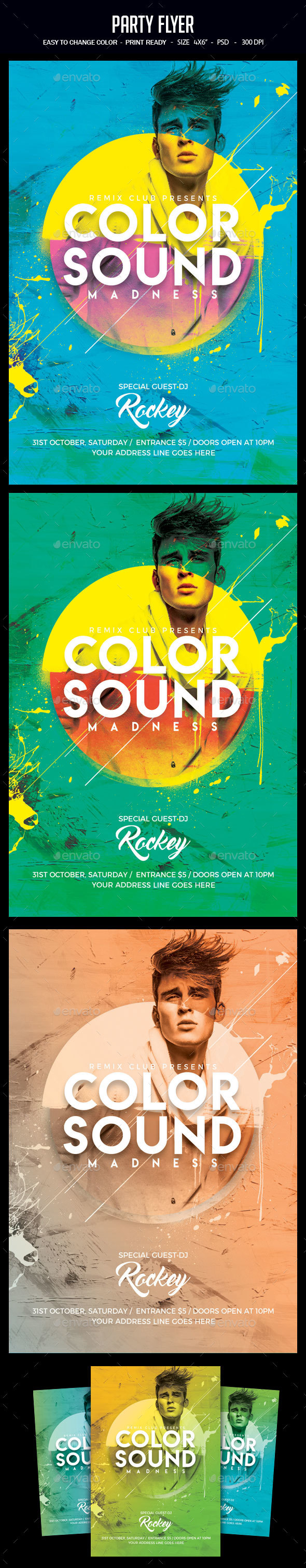 Party Flyer - Clubs & Parties Events