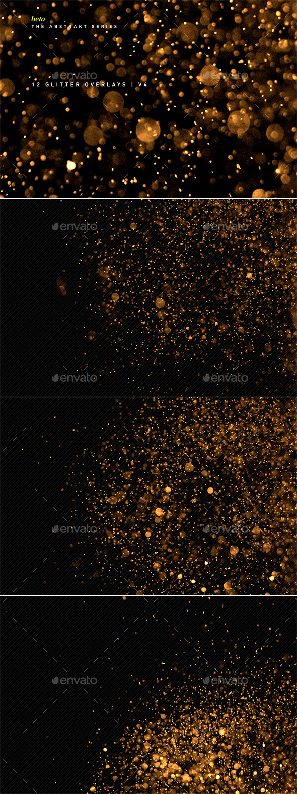Glitter Overlays V4 - Abstract Backgrounds