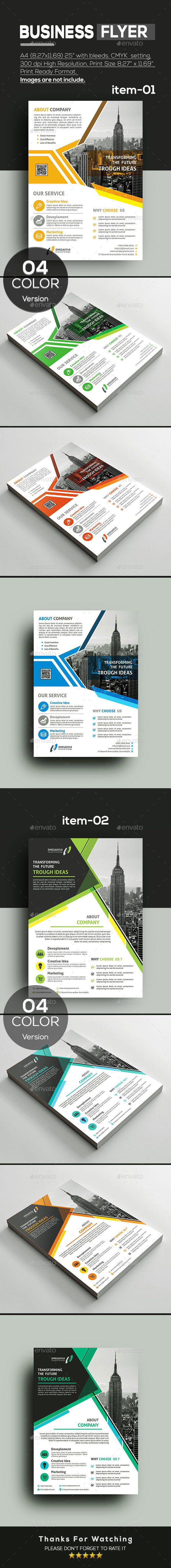 GraphicRiver Flyer Bundle 2 In 1 20914632 GraphicRiver Flyer Bundle 2 In 1 20914632