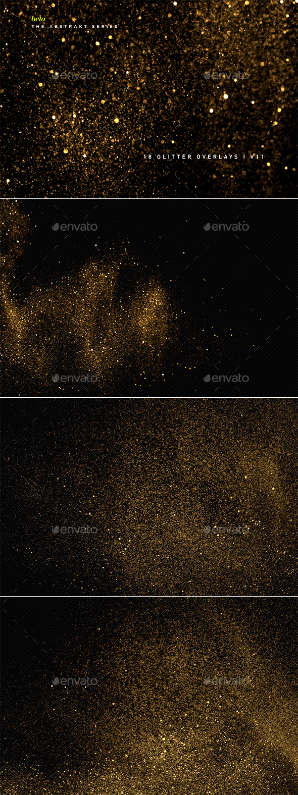 Glitter Overlays V11 - Abstract Backgrounds