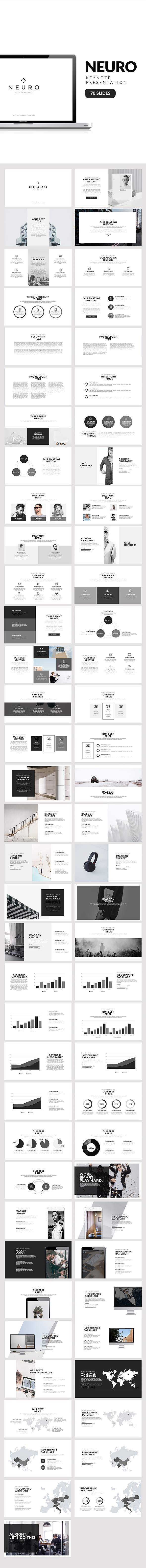 Neuro Keynote Presentation - Creative Keynote Templates