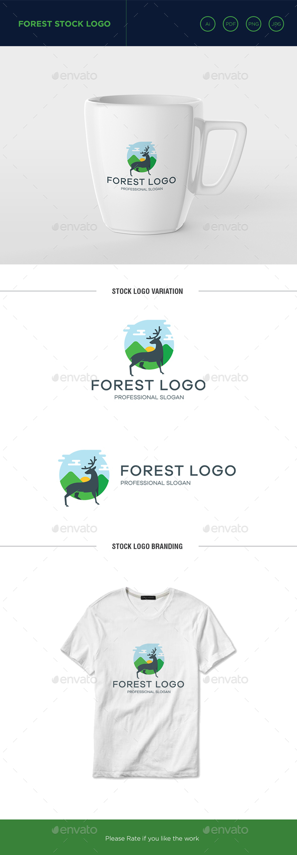 Forest Logo - Nature Logo Templates