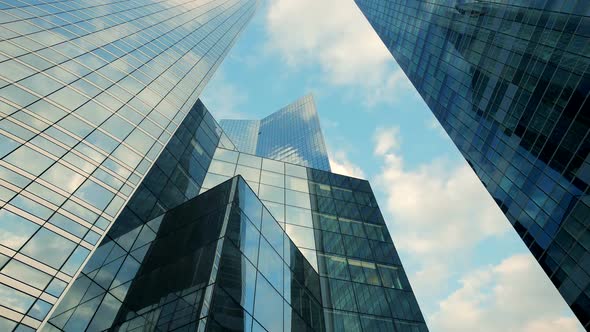 Skyscrapers Buildings in Manhattan New York City alt