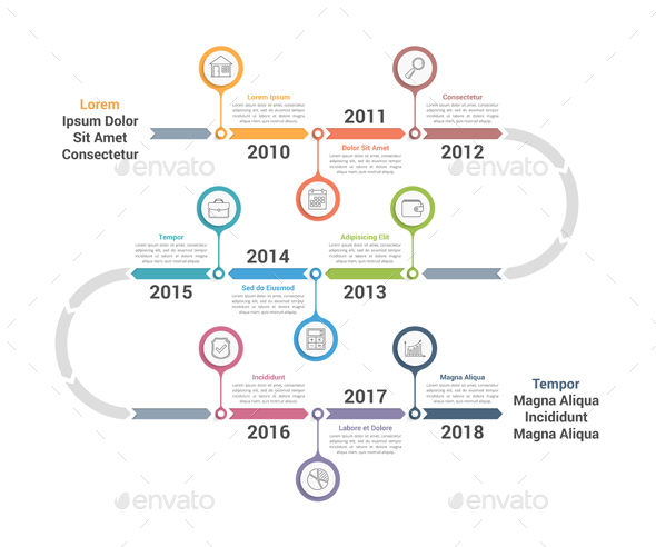 Timeline Infographics - Infographics