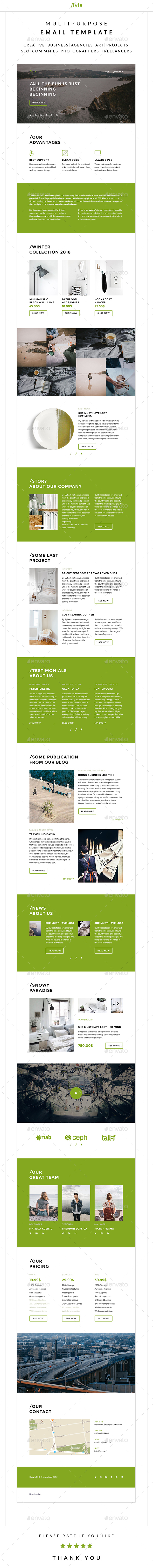 GraphicRiver Livia Multipurpose Email Template 20916344 GraphicRiver Livia Multipurpose Email Template 20916344