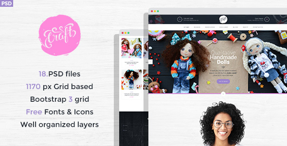 Craft - Handmade - ThemeForest 20842794