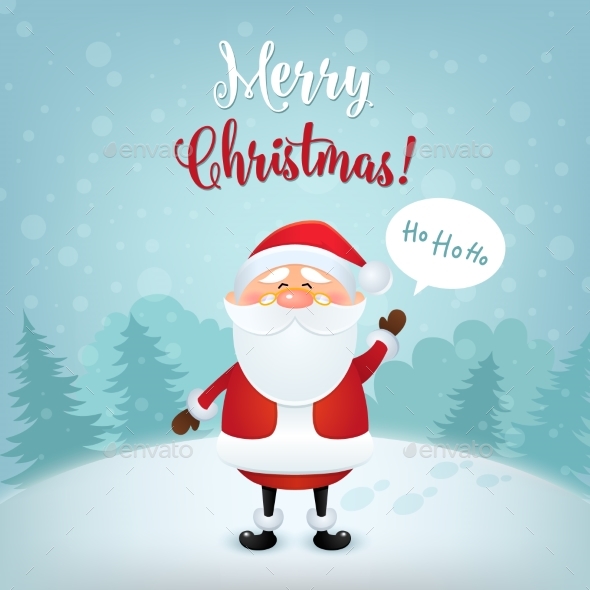 Merry Christmas Greeting Card