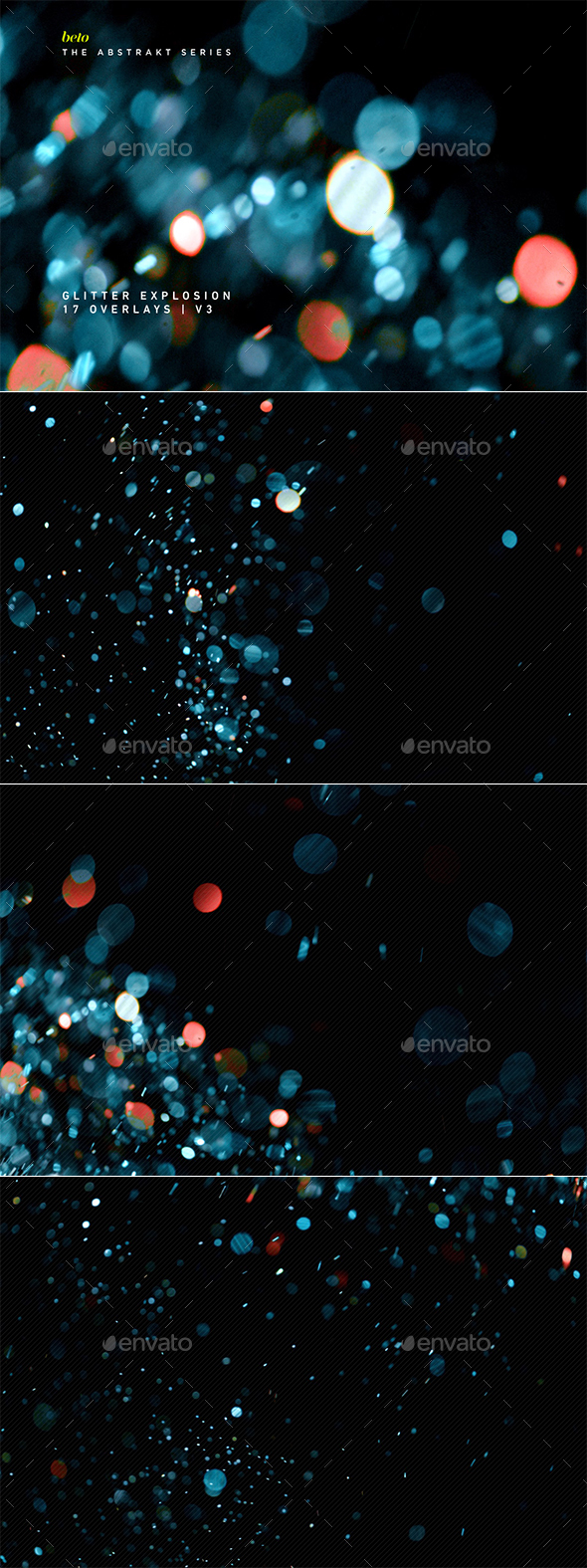 Glitter Explosion V3 - Abstract Backgrounds