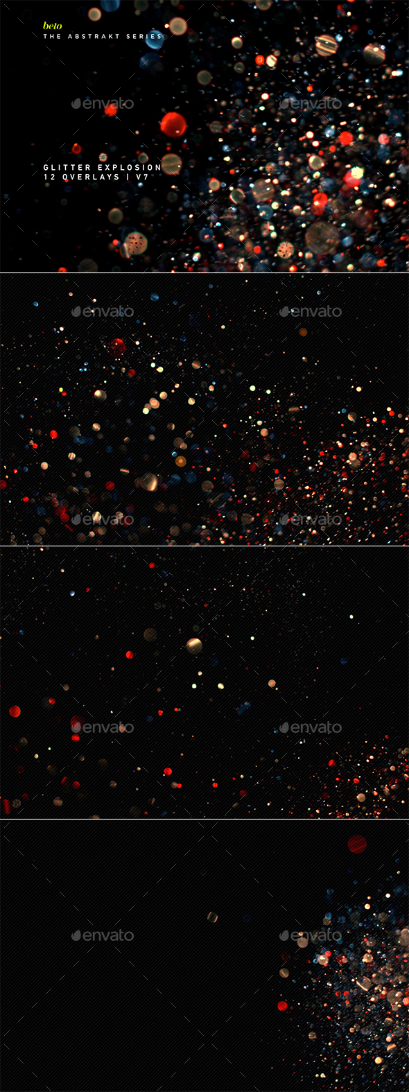 Glitter Explosion V7 - Abstract Backgrounds