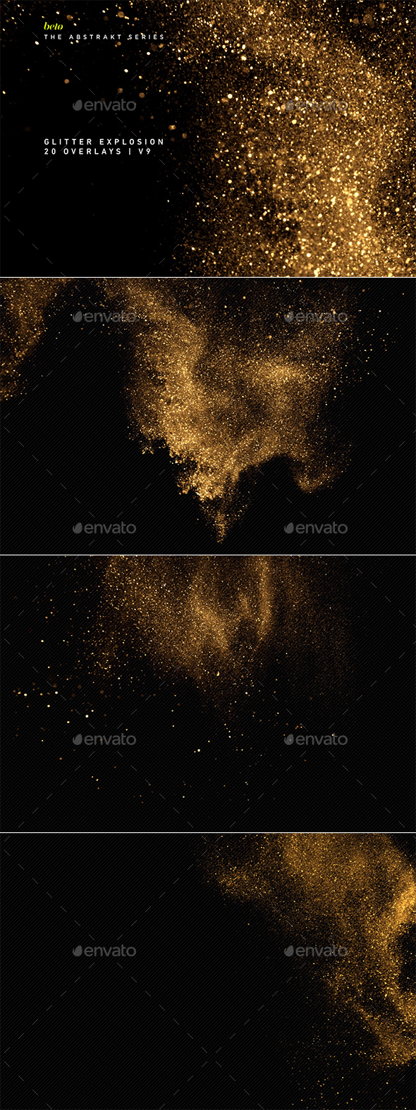 Glitter Explosion V9 - Abstract Backgrounds