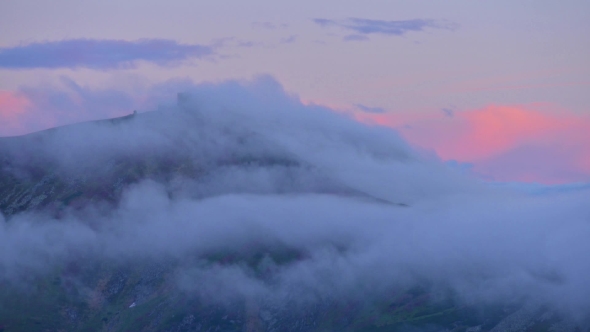 Fog on Mountains