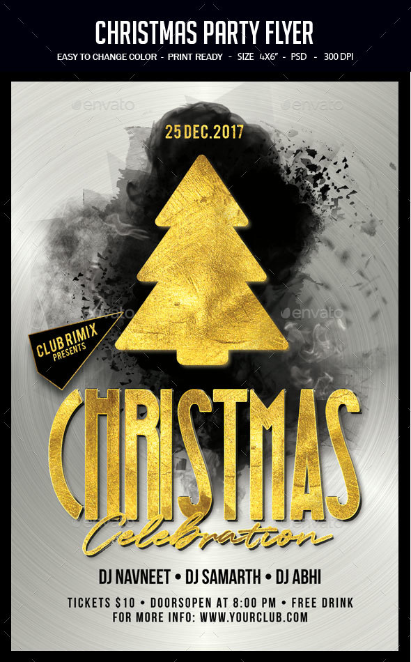 GraphicRiver Christmas Party Flyer 20920247 GraphicRiver Christmas Party Flyer 20920247