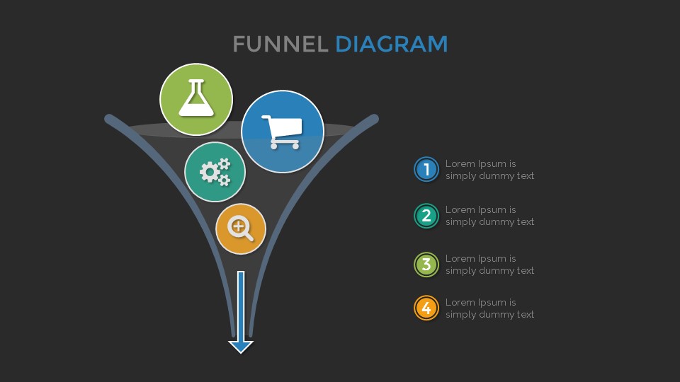 Funnel Diagram Google Slides Template, Presentation Templates ...