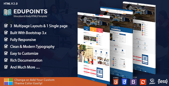 Education Course Academy - Education Points - Business Corporate