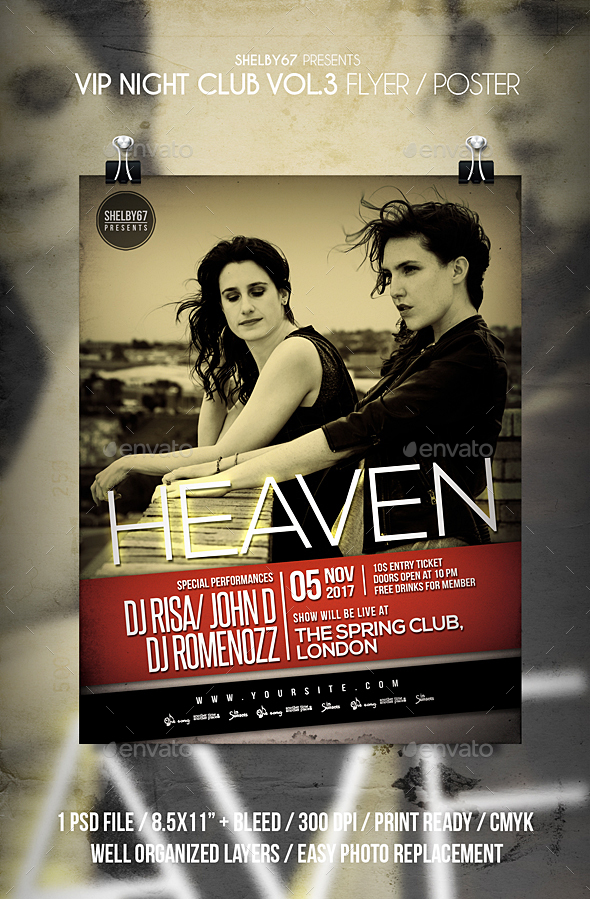 GraphicRiver VIP Night Club Flyer Poster Vol 3 20922864 GraphicRiver VIP Night Club Flyer Poster Vol 3 20922864