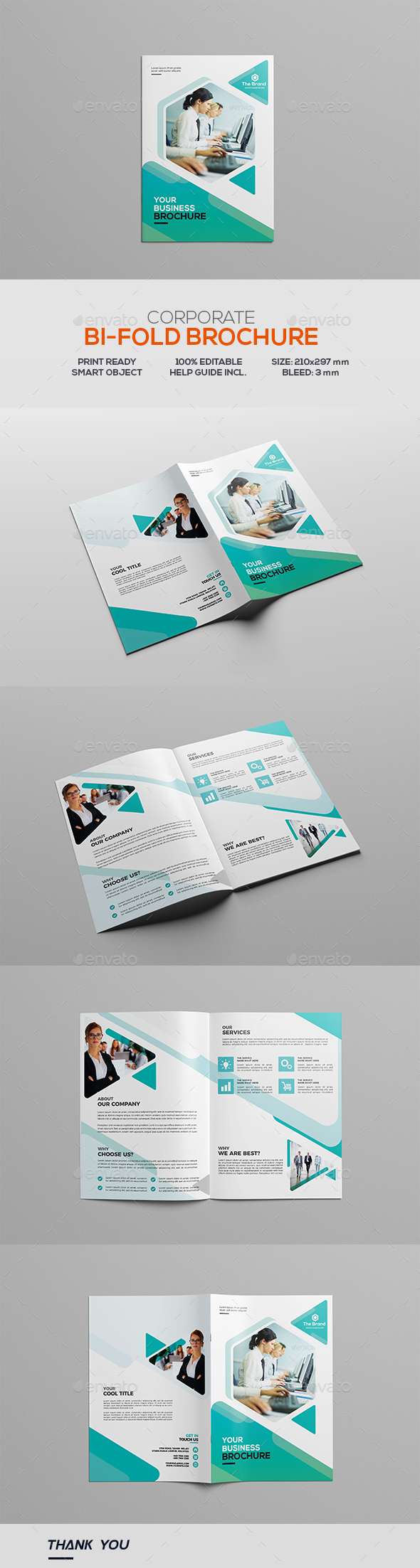 Corporate Bifold Brochure - Corporate Brochures