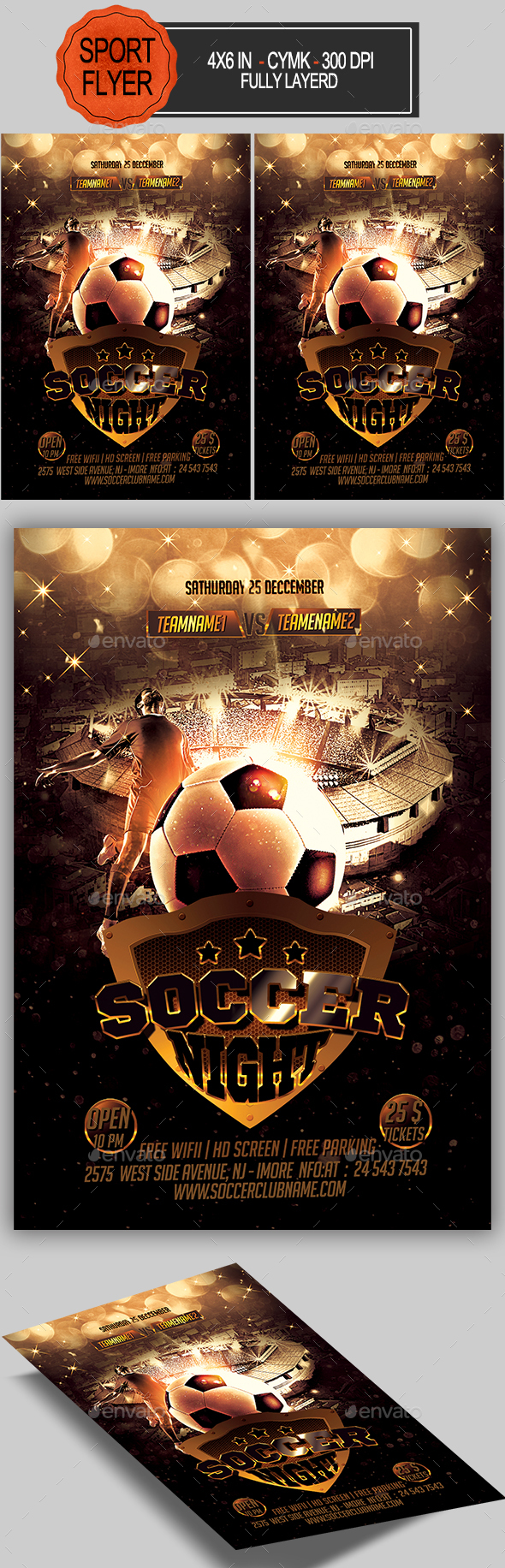 Soccer Flyer - Sports Events
