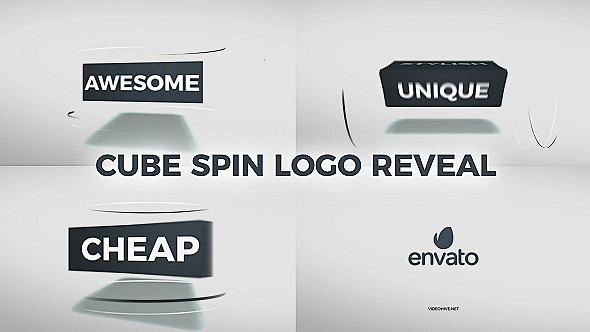 Cube Spin Logo - VideoHive 20925658