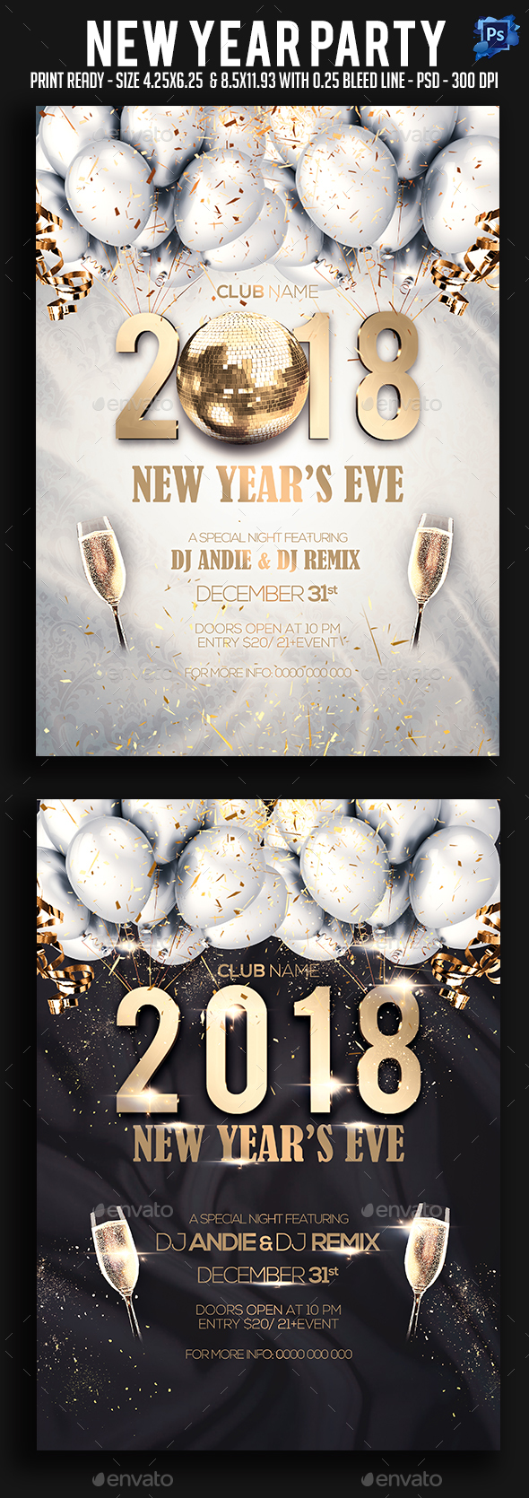 New Year Party Flyer