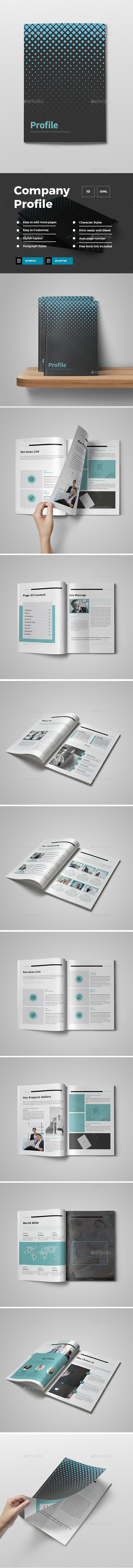 Company Profile - Brochures Print Templates