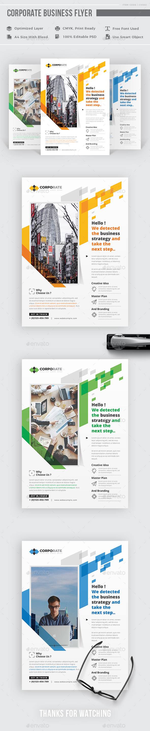 Corporate Flyer - Flyers Print Templates