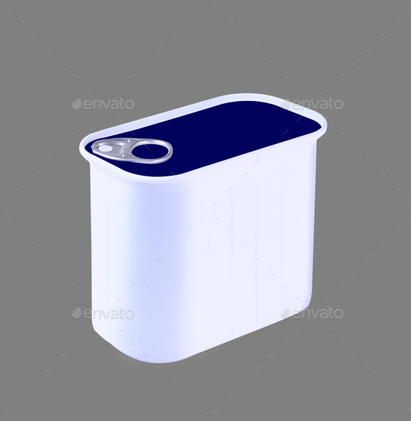 Food Tin Can Isolated