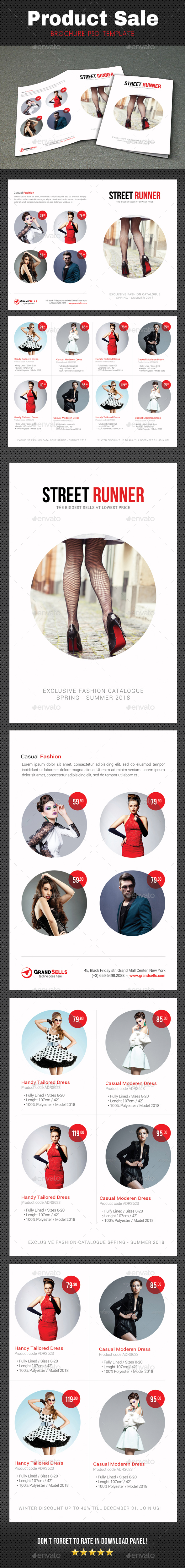 Sale Product Brochure - Brochures Print Templates