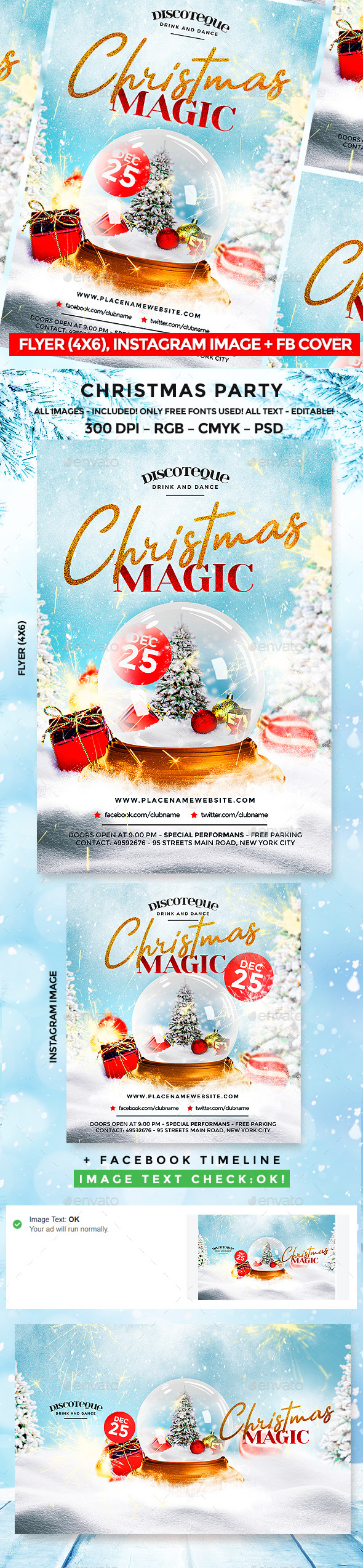 Christmas Party - Flyers Print Templates