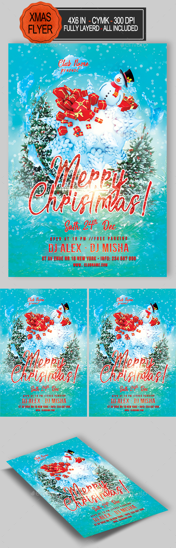 Christmas Flyer - Holidays Events