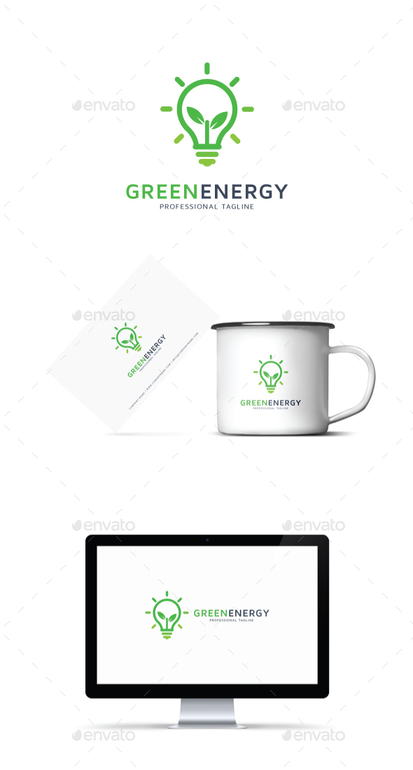GraphicRiver Green Energy Logo 20929278 GraphicRiver Green Energy Logo 20929278