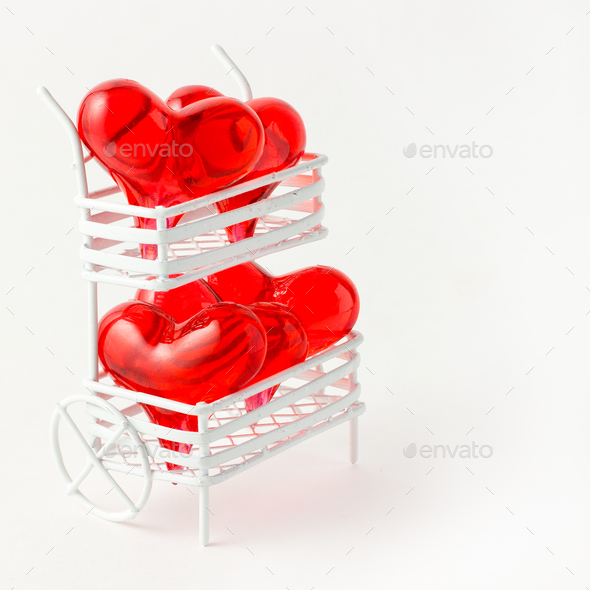 Hearts for sale. Stock Photo by FisherPhotostudio PhotoDune