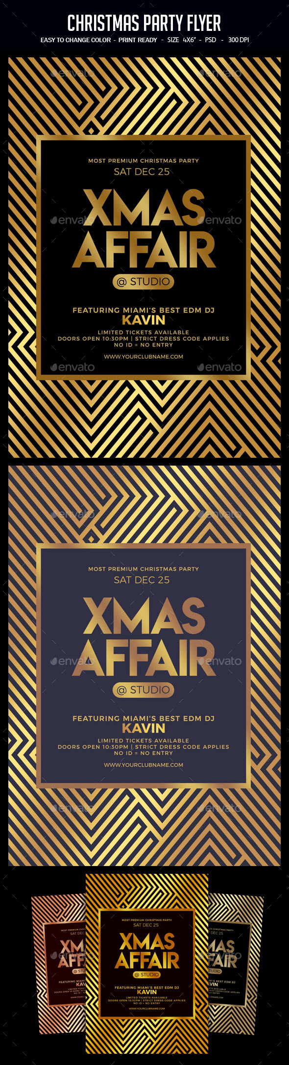 Christmas Party Flyer - Clubs & Parties Events