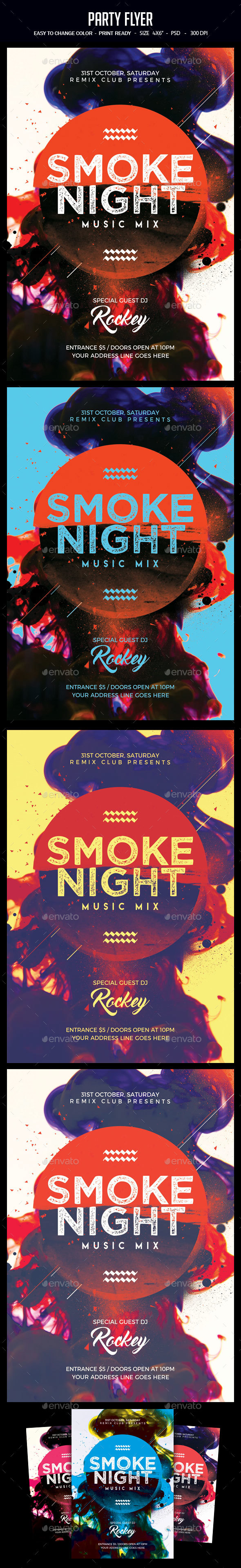 Party Flyer - Clubs & Parties Events