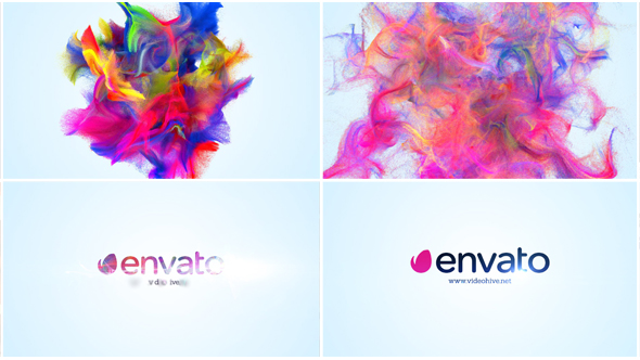 Simple Particle Logo - VideoHive 20931049