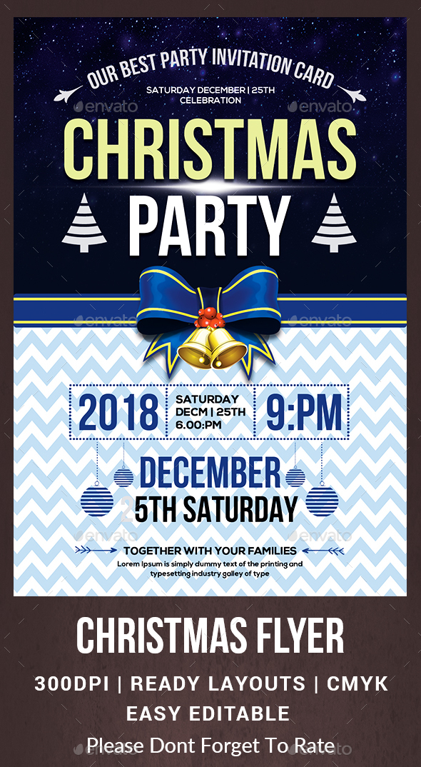Christmas Party Flyer - Events Flyers