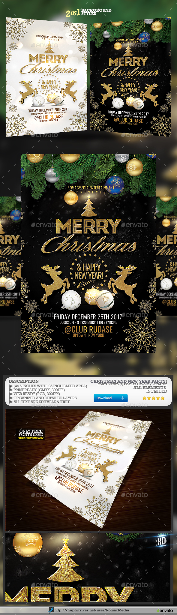 Christmas New Year Party - Clubs & Parties Events