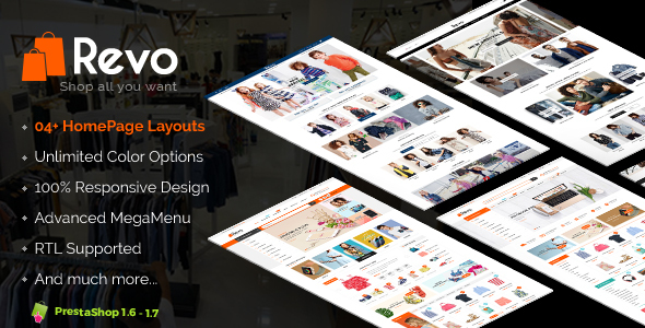 Revo - Premium Responsive Prestashop Theme for Mega Store - Shopping PrestaShop