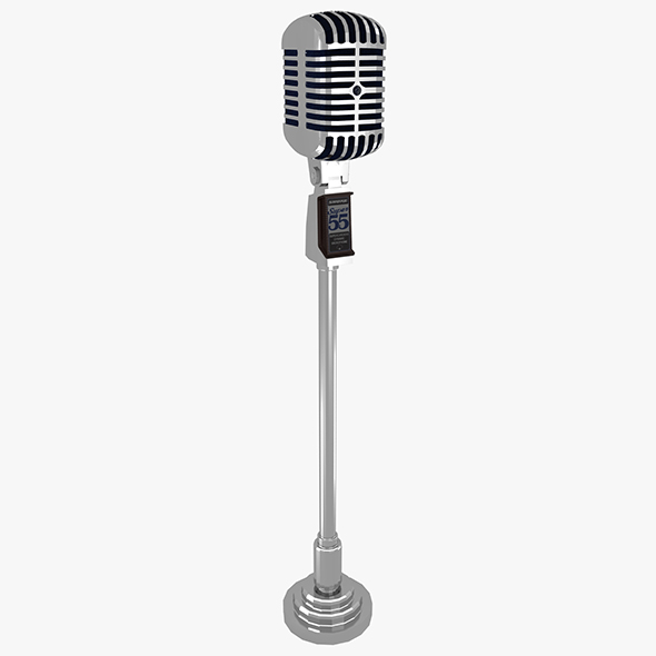 Vintage Microphone With - 3Docean 20475065