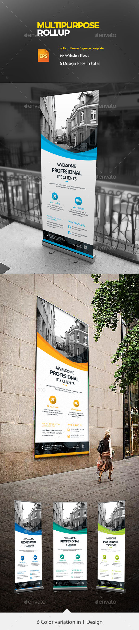 GraphicRiver Corporate Roll up 20934525 GraphicRiver Corporate Roll up 20934525