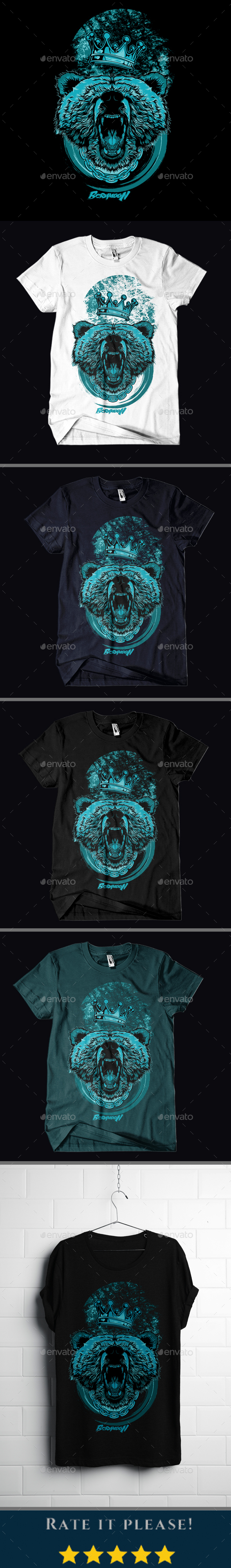 GraphicRiver Berumoon T-shirt Design 20935124 GraphicRiver Berumoon T-shirt Design 20935124