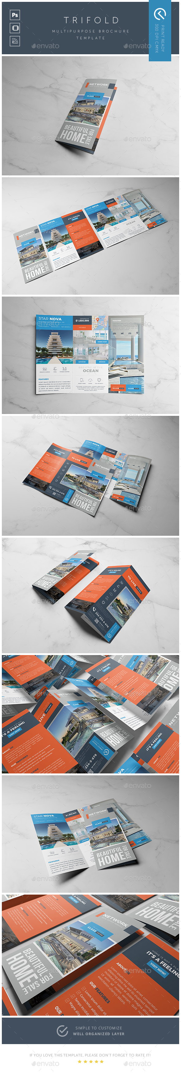 GraphicRiver Real Estate Trifold Brochure Flyer 20918655 GraphicRiver Real Estate Trifold Brochure Flyer 20918655
