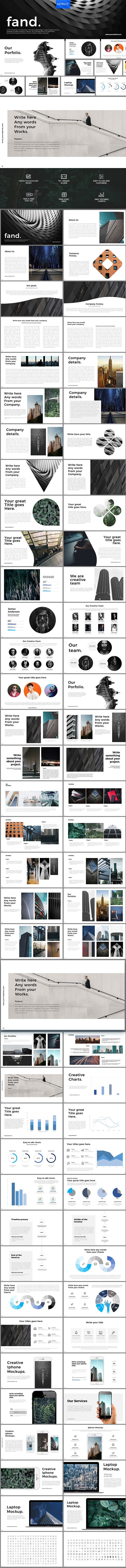 Fand Keynote - Keynote Templates Presentation Templates