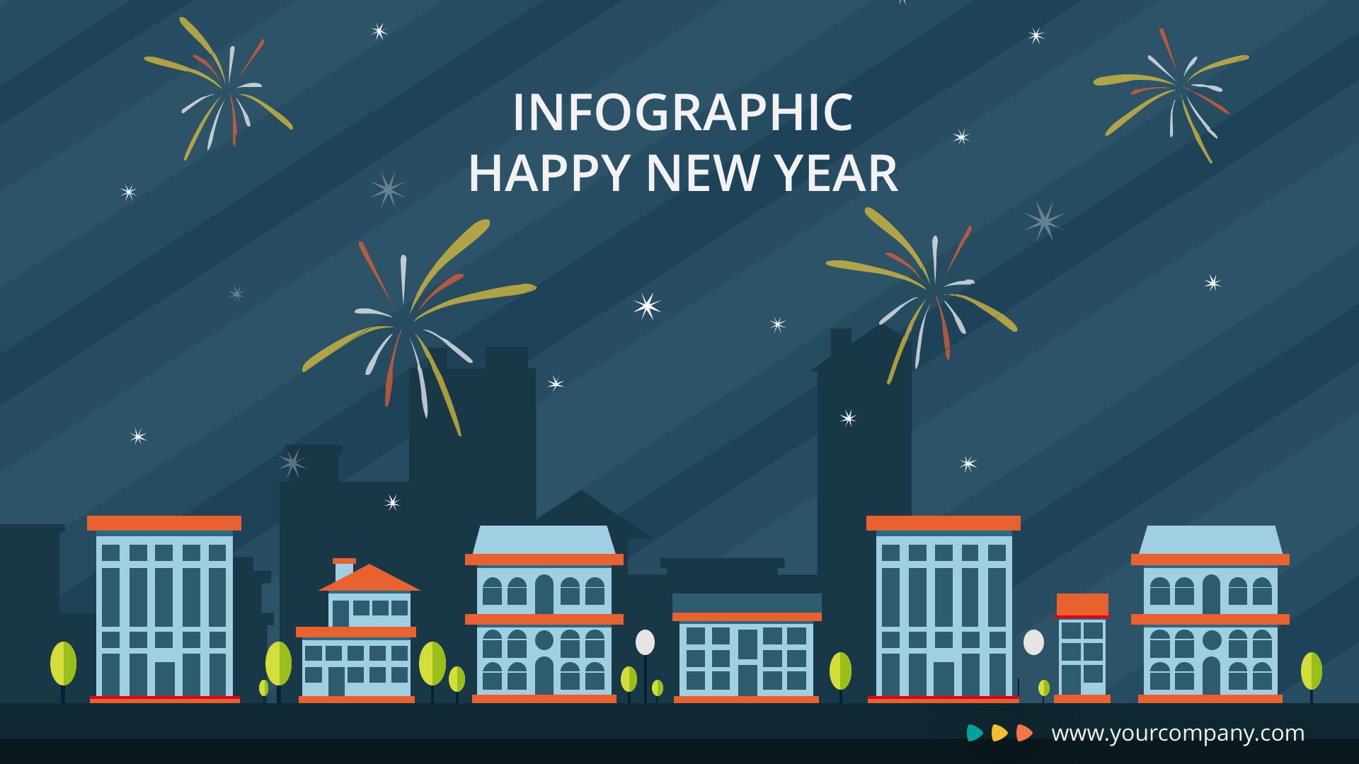 happy new year powerpoint template