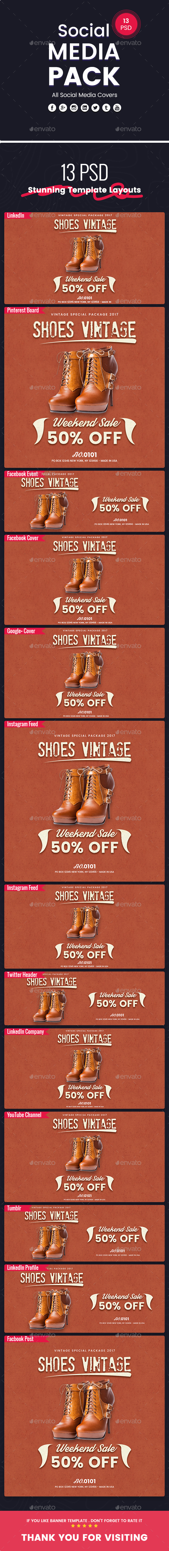 GraphicRiver Fashion Social Media Pack 20937070 GraphicRiver Fashion Social Media Pack 20937070