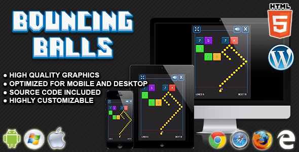 CodeCanyon Bouncing Balls HTML5 Skill Game 20937660 CodeCanyon Bouncing Balls HTML5 Skill Game 20937660