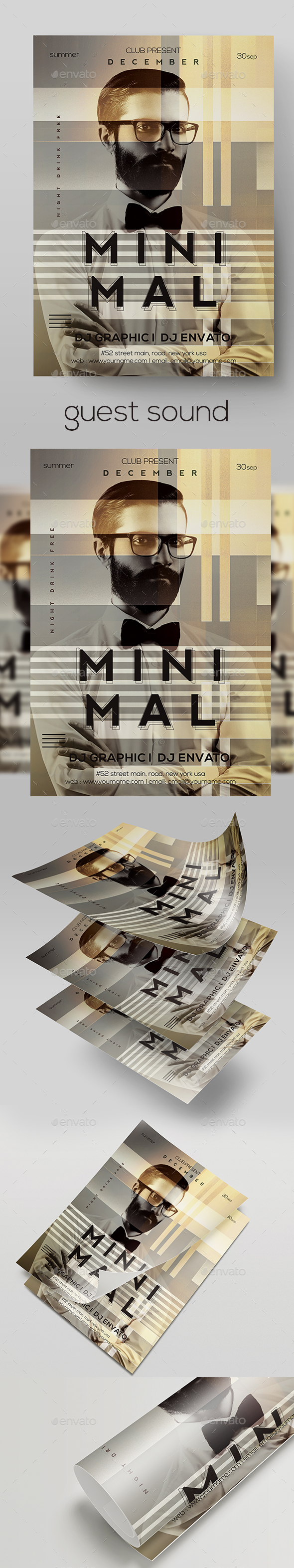 GraphicRiver Club Flyer 20937727 GraphicRiver Club Flyer 20937727